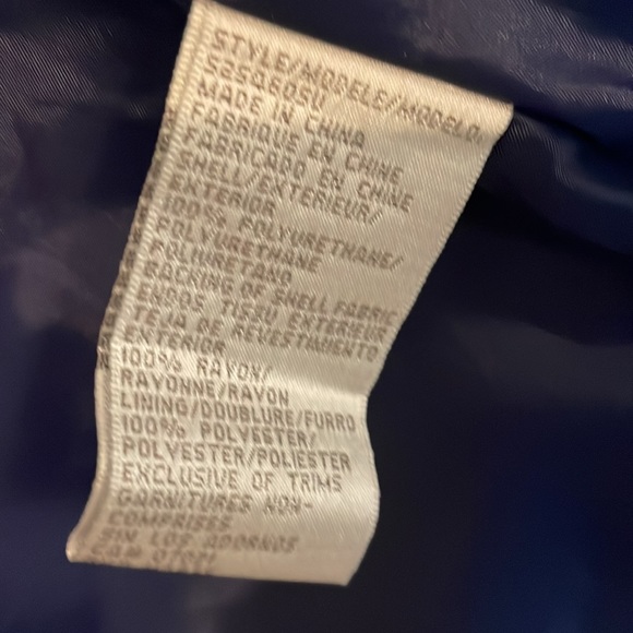 Purple Faux Leather Jacket - Picture 4 of 4